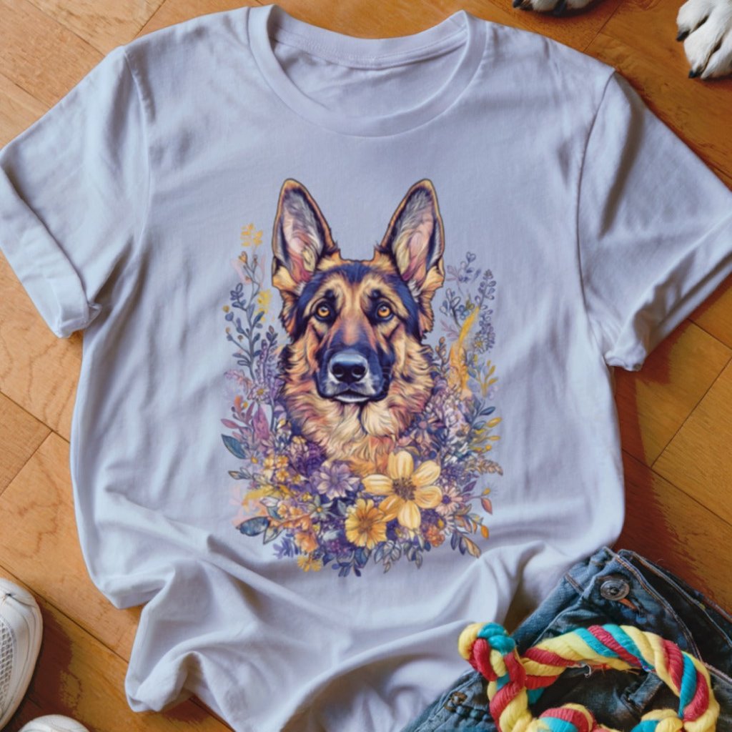 Wildflowers and Shepherds Shirt - The Pawsitive Initiative