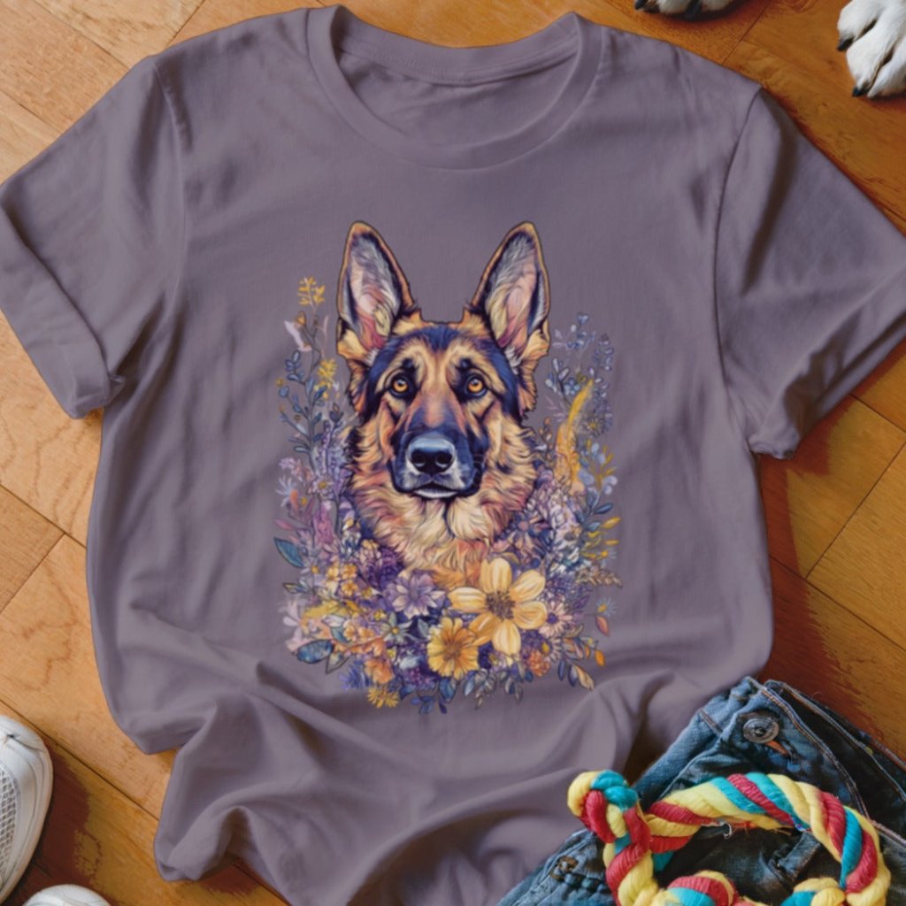 Wildflowers and Shepherds Shirt - The Pawsitive Initiative