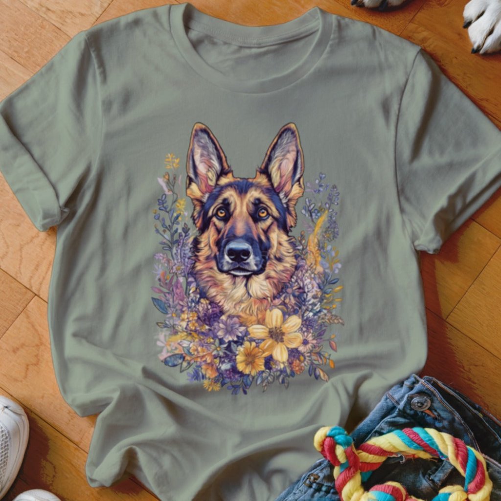 Wildflowers and Shepherds Shirt - The Pawsitive Initiative
