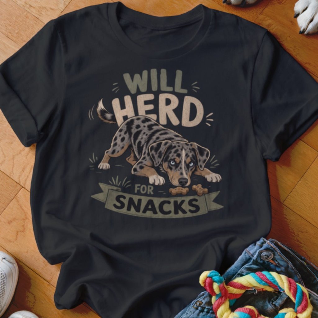 Will Herd for Snacks Shirt - The Pawsitive Initiative