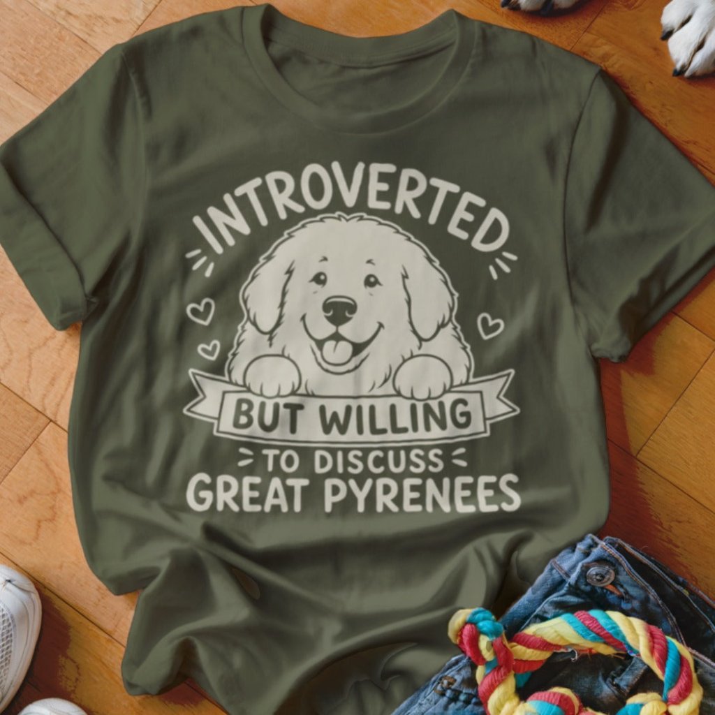 Willing to Discuss Great Pyrenees Shirt - The Pawsitive Initiative