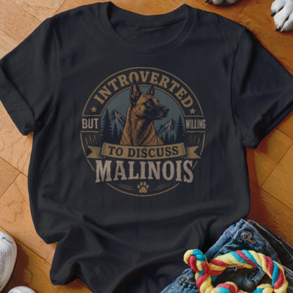 Willing to Discuss Mals Shirt - The Pawsitive Initiative