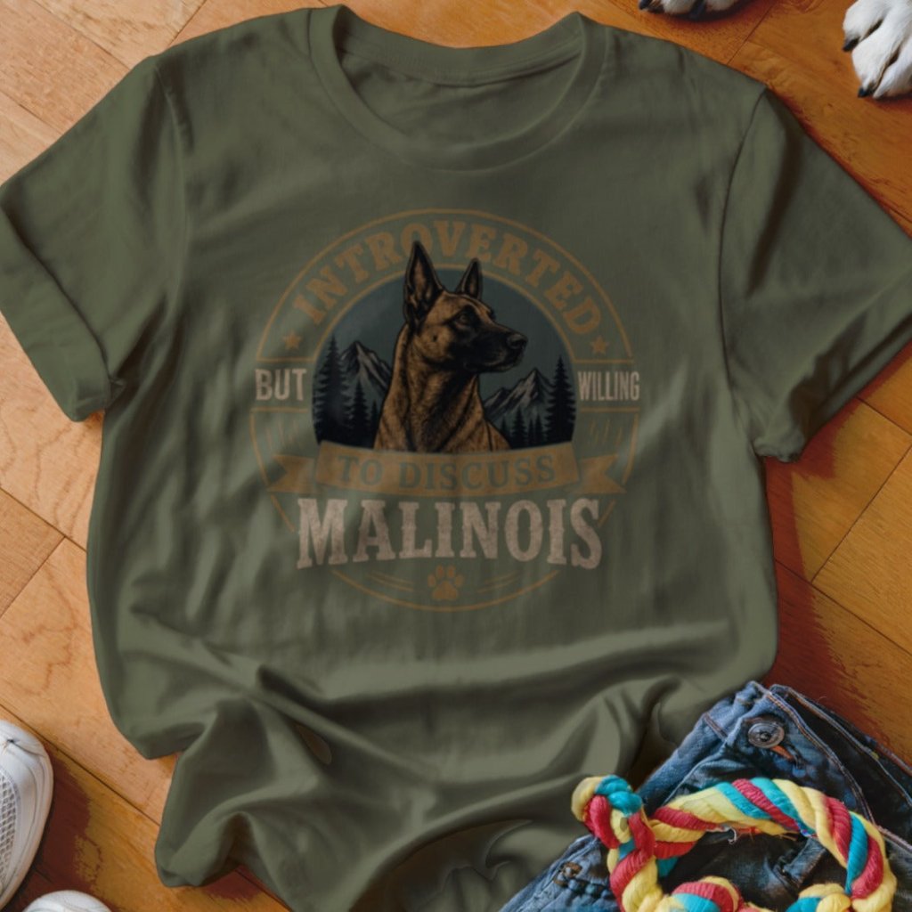 Willing to Discuss Mals Shirt - The Pawsitive Initiative