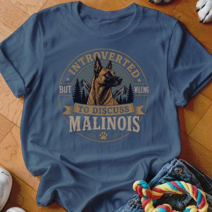 Willing to Discuss Mals Shirt - The Pawsitive Initiative