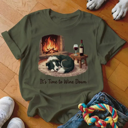 Wine Down Shirt - The Pawsitive Initiative