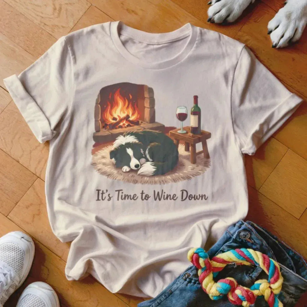 Wine Down Shirt - The Pawsitive Initiative