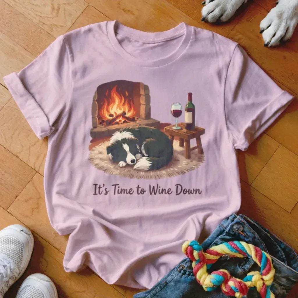 Wine Down Shirt - The Pawsitive Initiative