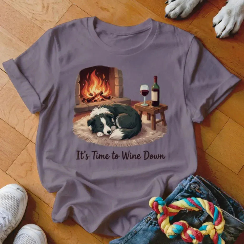 Wine Down Shirt - The Pawsitive Initiative