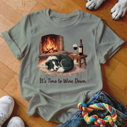 Wine Down Shirt - The Pawsitive Initiative
