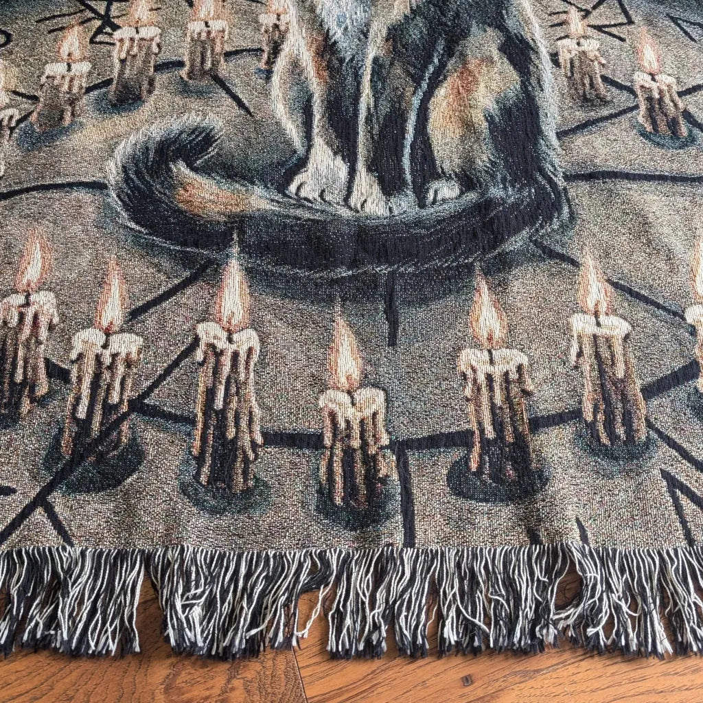 Witchy Calico Cat Blanket - The Pawsitive Initiative