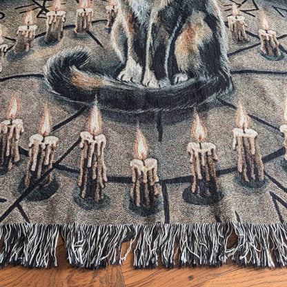 Witchy Calico Cat Blanket - The Pawsitive Initiative