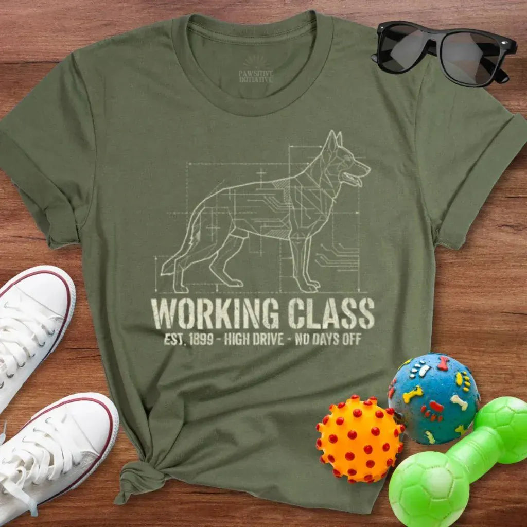 Working Class Shirt - The Pawsitive Initiative