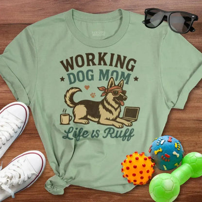 Working Dog Mom Shirt - The Pawsitive Initiative