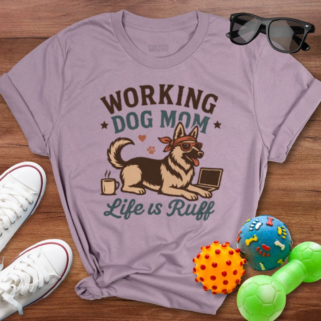 Working Dog Mom Shirt - The Pawsitive Initiative