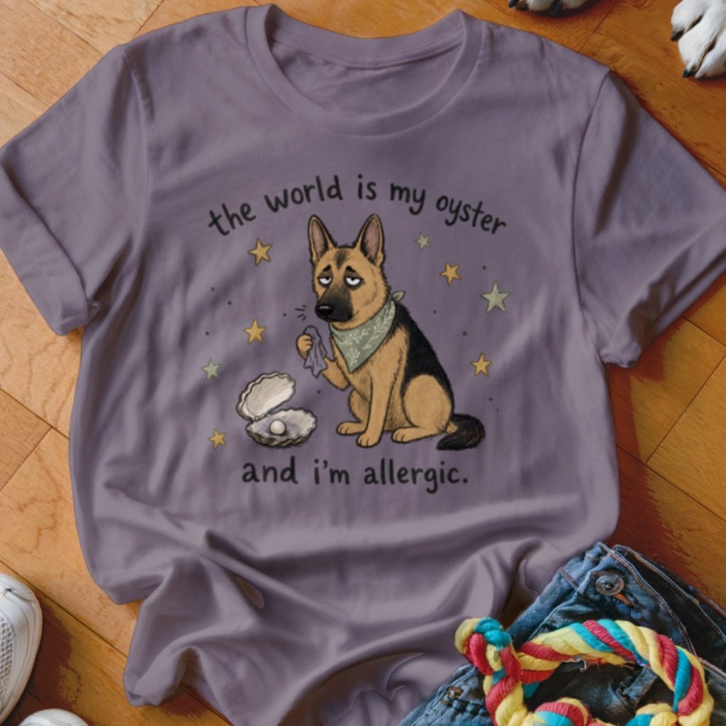 World Is My Oyster Shirt - The Pawsitive Initiative