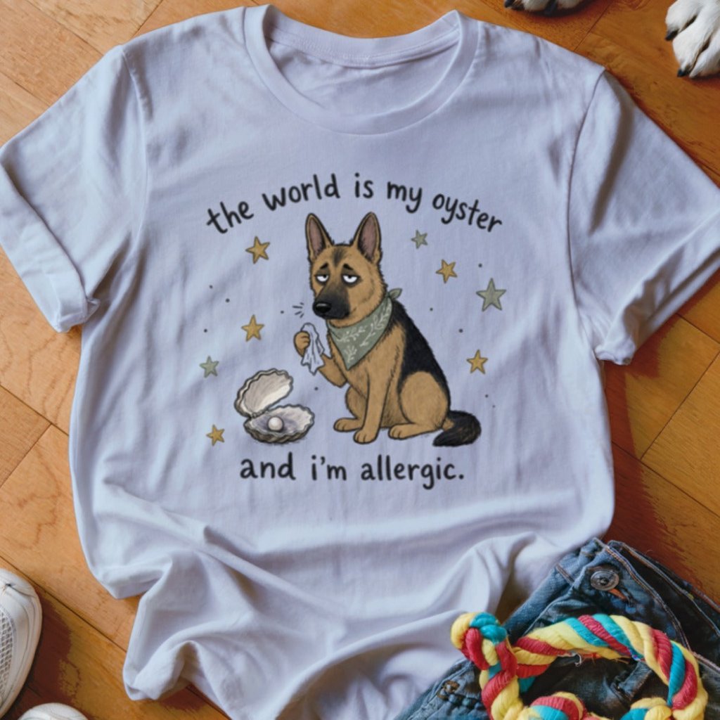 World Is My Oyster Shirt - The Pawsitive Initiative