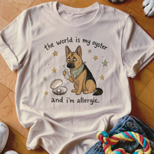 World Is My Oyster Shirt - The Pawsitive Initiative