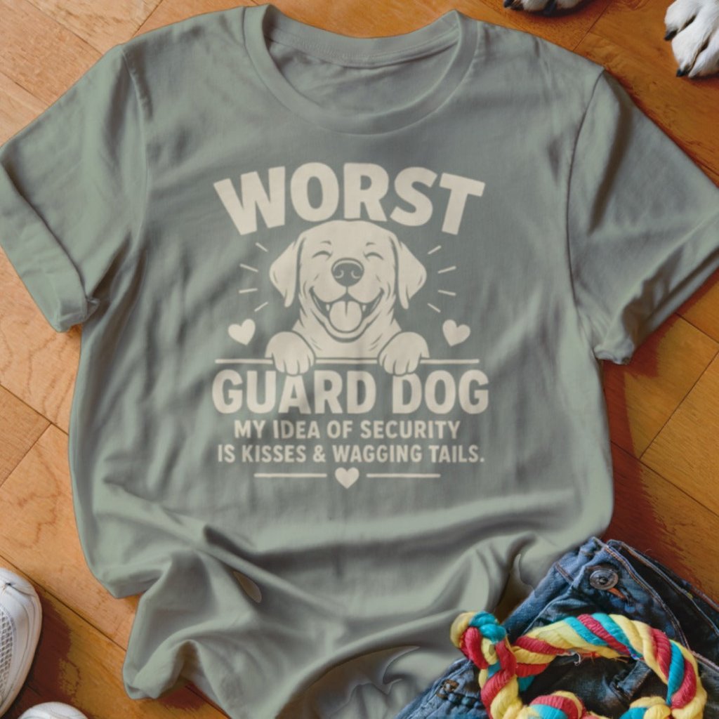Worst Guard Dog Shirt - The Pawsitive Initiative