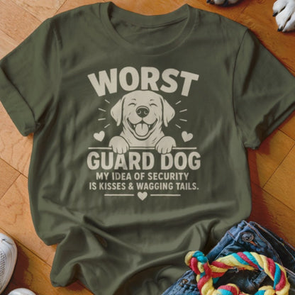 Worst Guard Dog Shirt - The Pawsitive Initiative