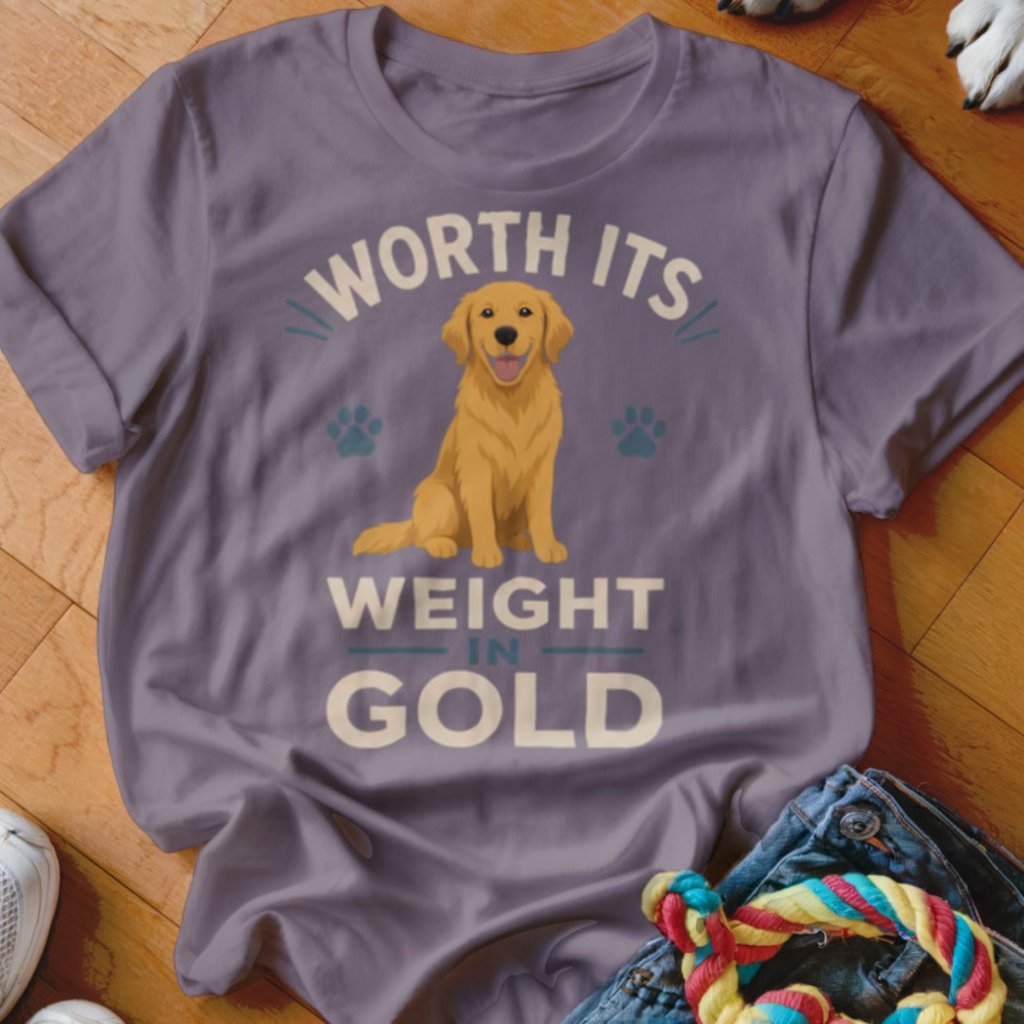 Worth Its Weight in Gold Shirt - The Pawsitive Initiative