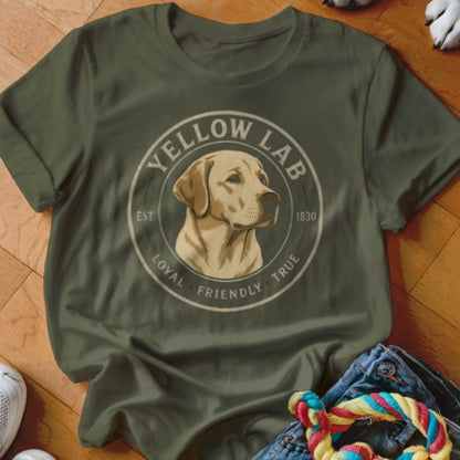 Yellow Lab Shirt - The Pawsitive Initiative