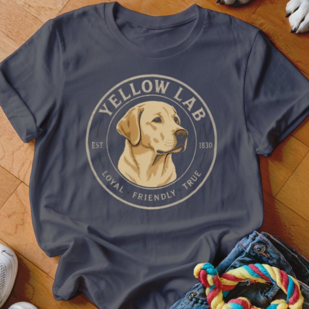 Yellow Lab Shirt - The Pawsitive Initiative