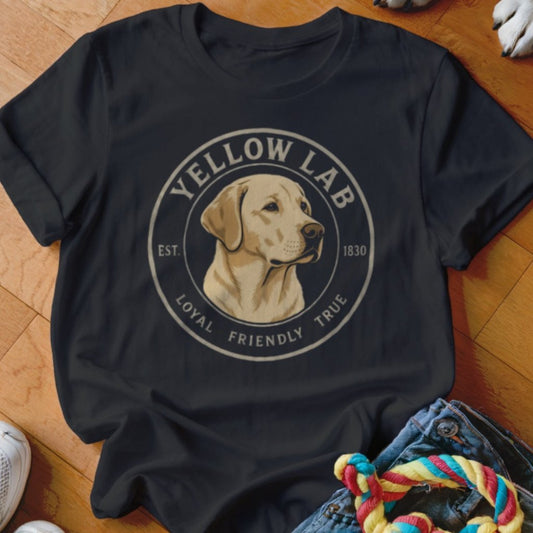 Yellow Lab Shirt - The Pawsitive Initiative