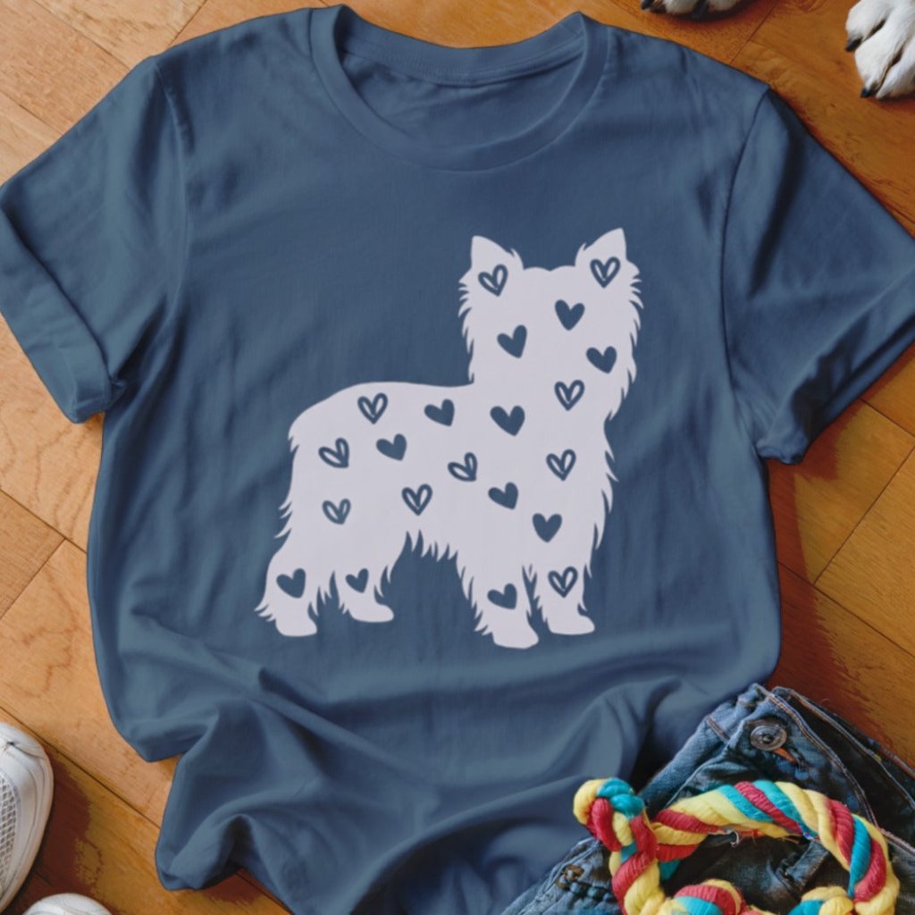 Yorkie Hearts Shirt - The Pawsitive Initiative