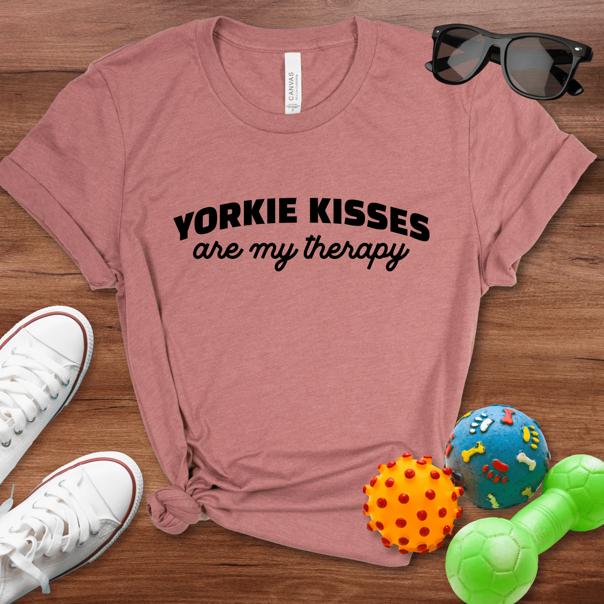 Yorkie Kisses Shirt - The Pawsitive Initiative