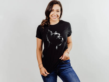 Yorkie Silhouette Shirt - The Pawsitive Initiative
