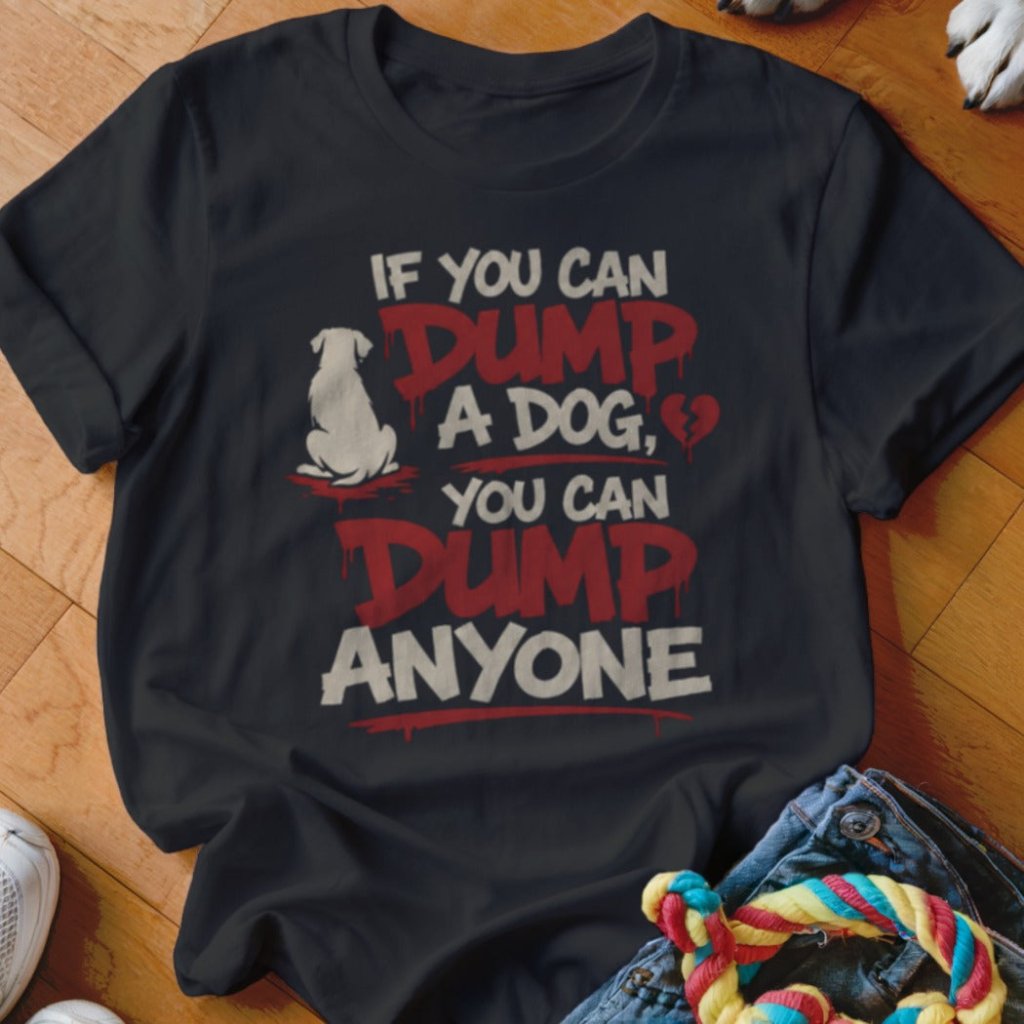You Can Dump Anyone Shirt - The Pawsitive Initiative
