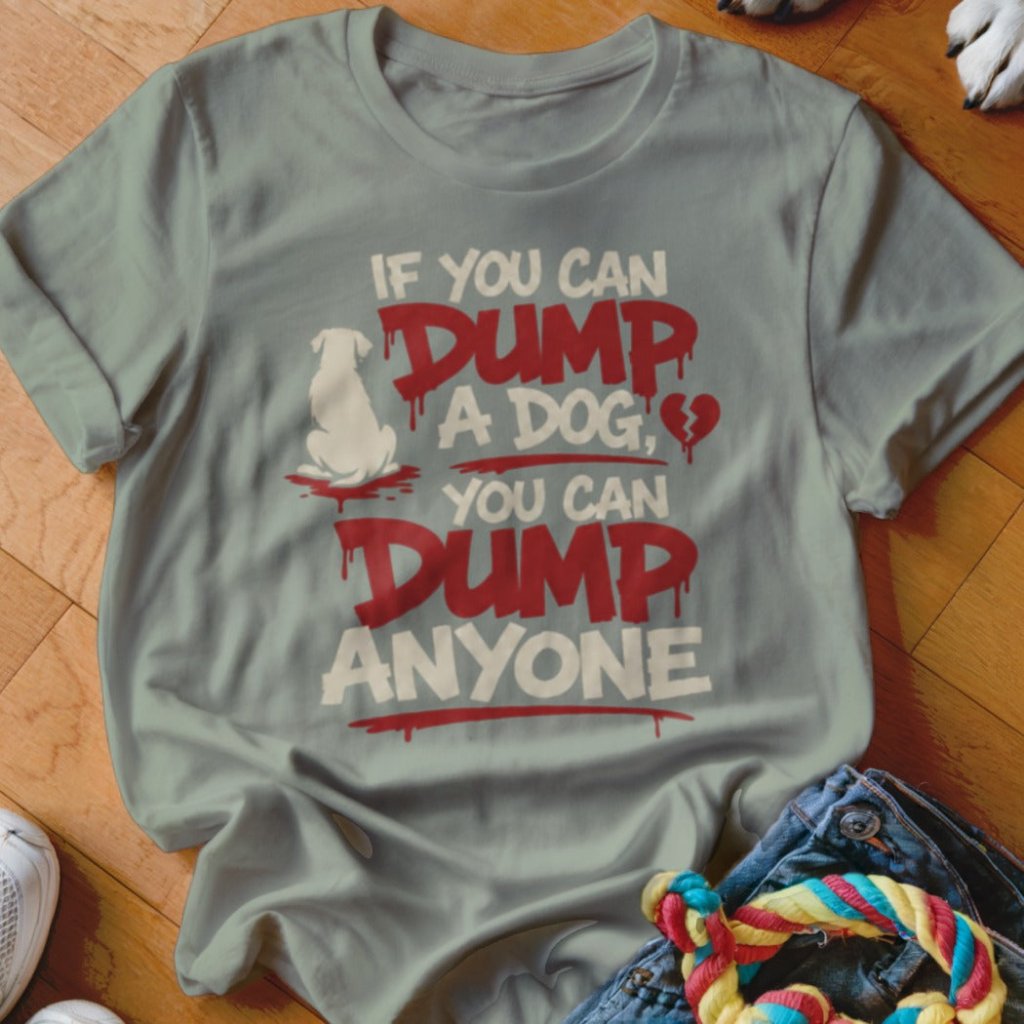 You Can Dump Anyone Shirt - The Pawsitive Initiative