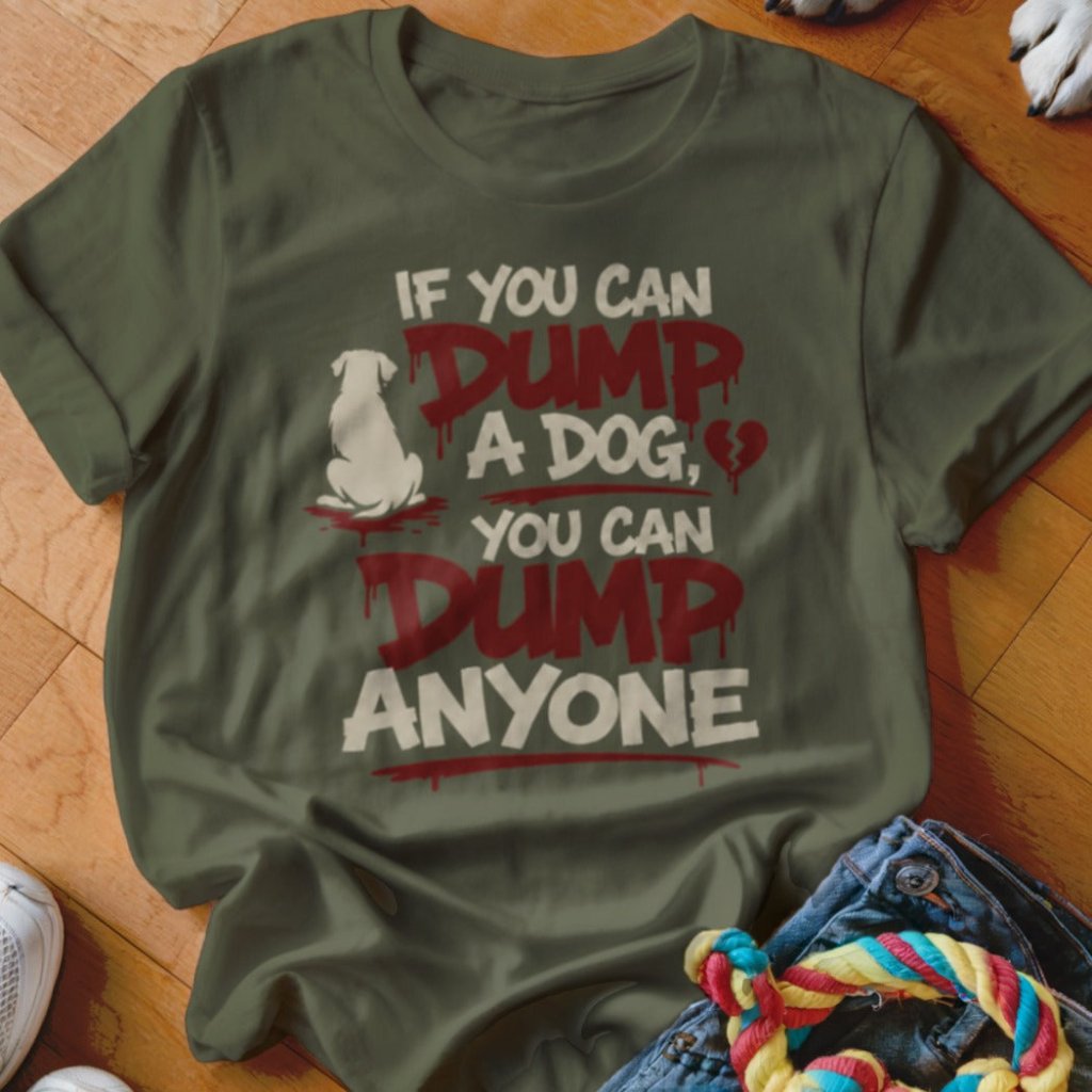 You Can Dump Anyone Shirt - The Pawsitive Initiative