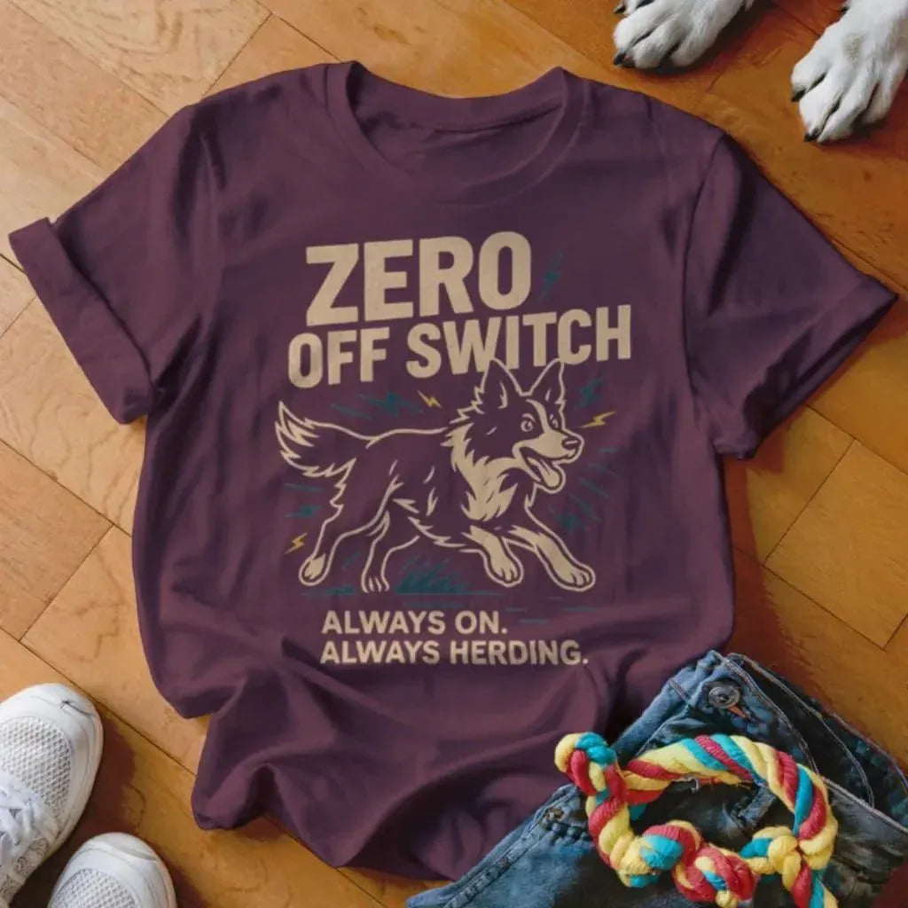 Zero Off Switch Shirt - The Pawsitive Initiative