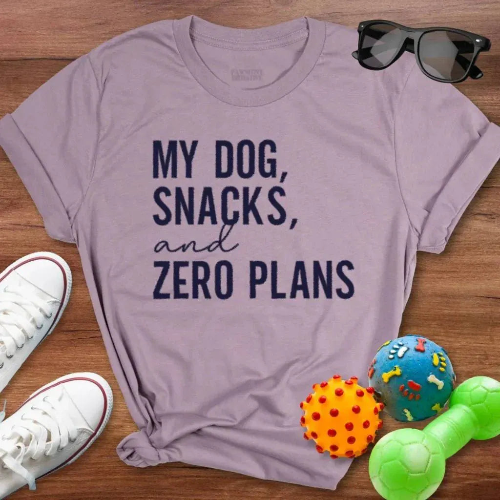 Zero Plans Shirt - The Pawsitive Initiative