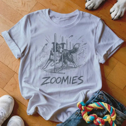 Zoomie Poles Shirt - The Pawsitive Initiative