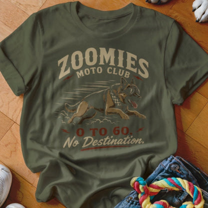 Zoomies Moto Club Shirt - The Pawsitive Initiative