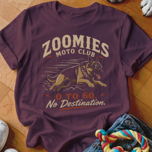 Zoomies Moto Club Shirt - The Pawsitive Initiative