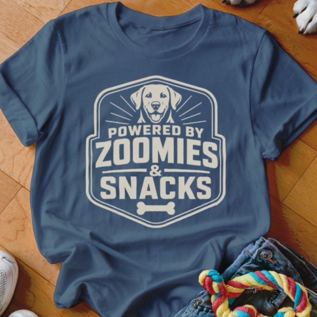 Zoomies & Snacks Shirt - The Pawsitive Initiative