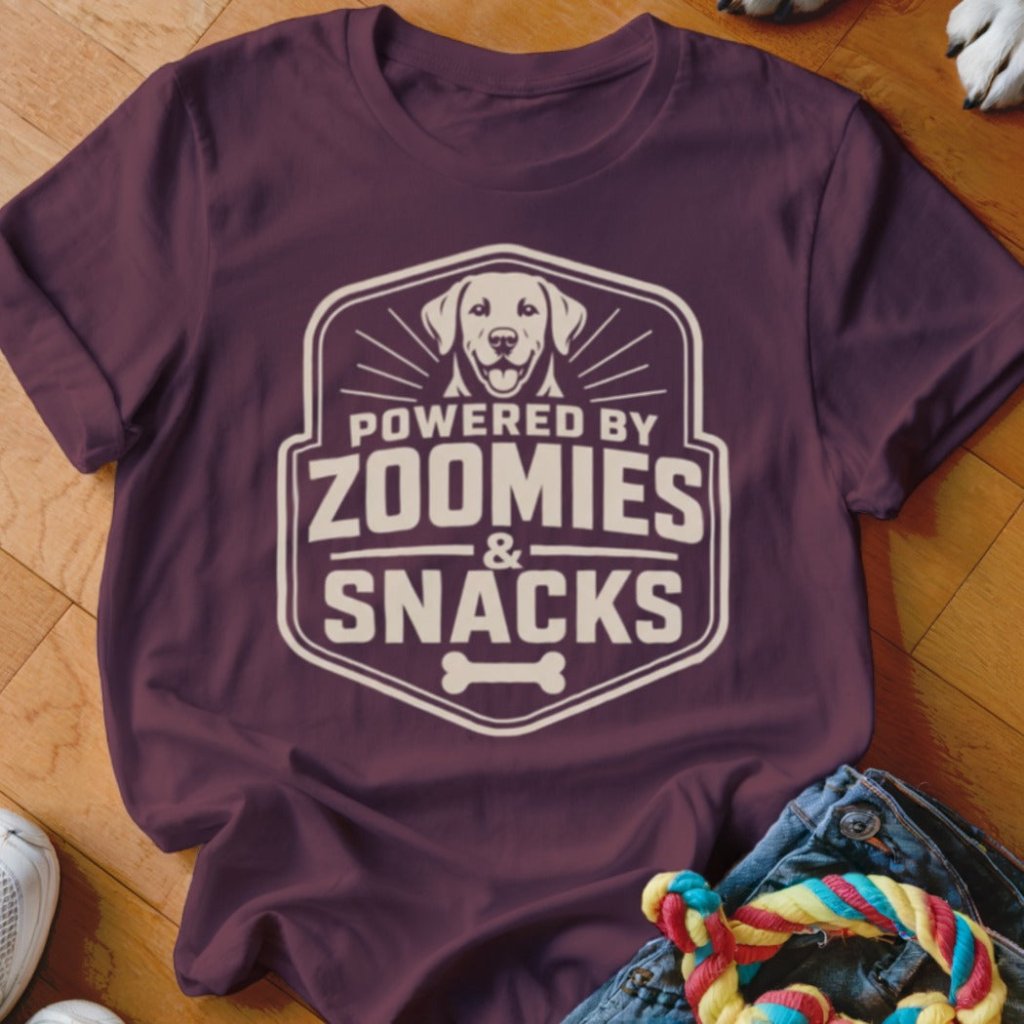 Zoomies & Snacks Shirt - The Pawsitive Initiative